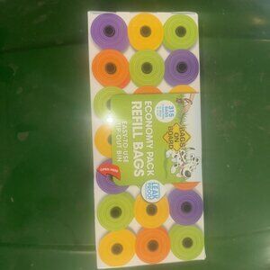 315 Pack! Bags On Board Dog Poop Strong, Leak Proof 9 X14 Inches assorted colors